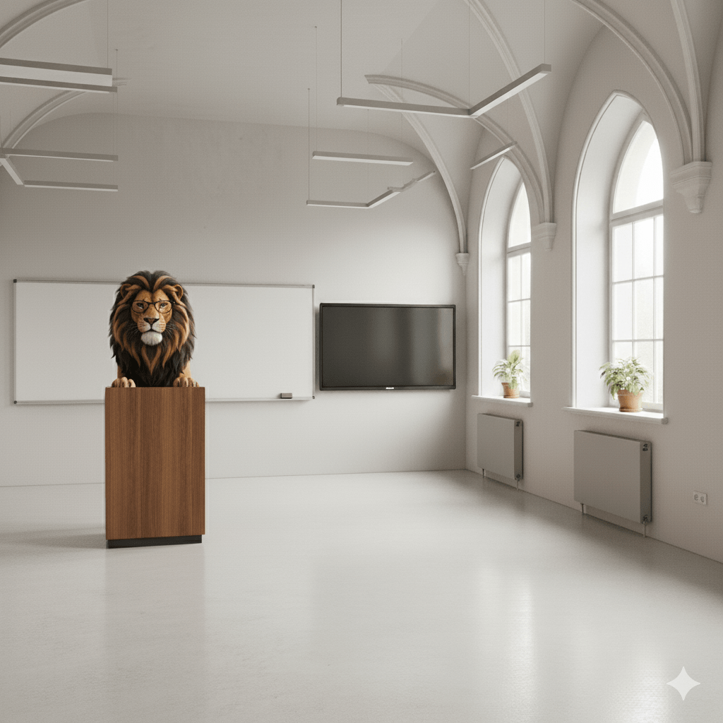 Lion giving class-min