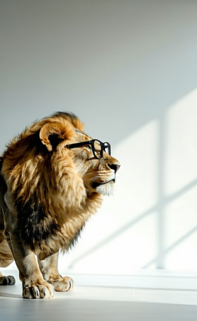 lion image for newsletter sign up modal